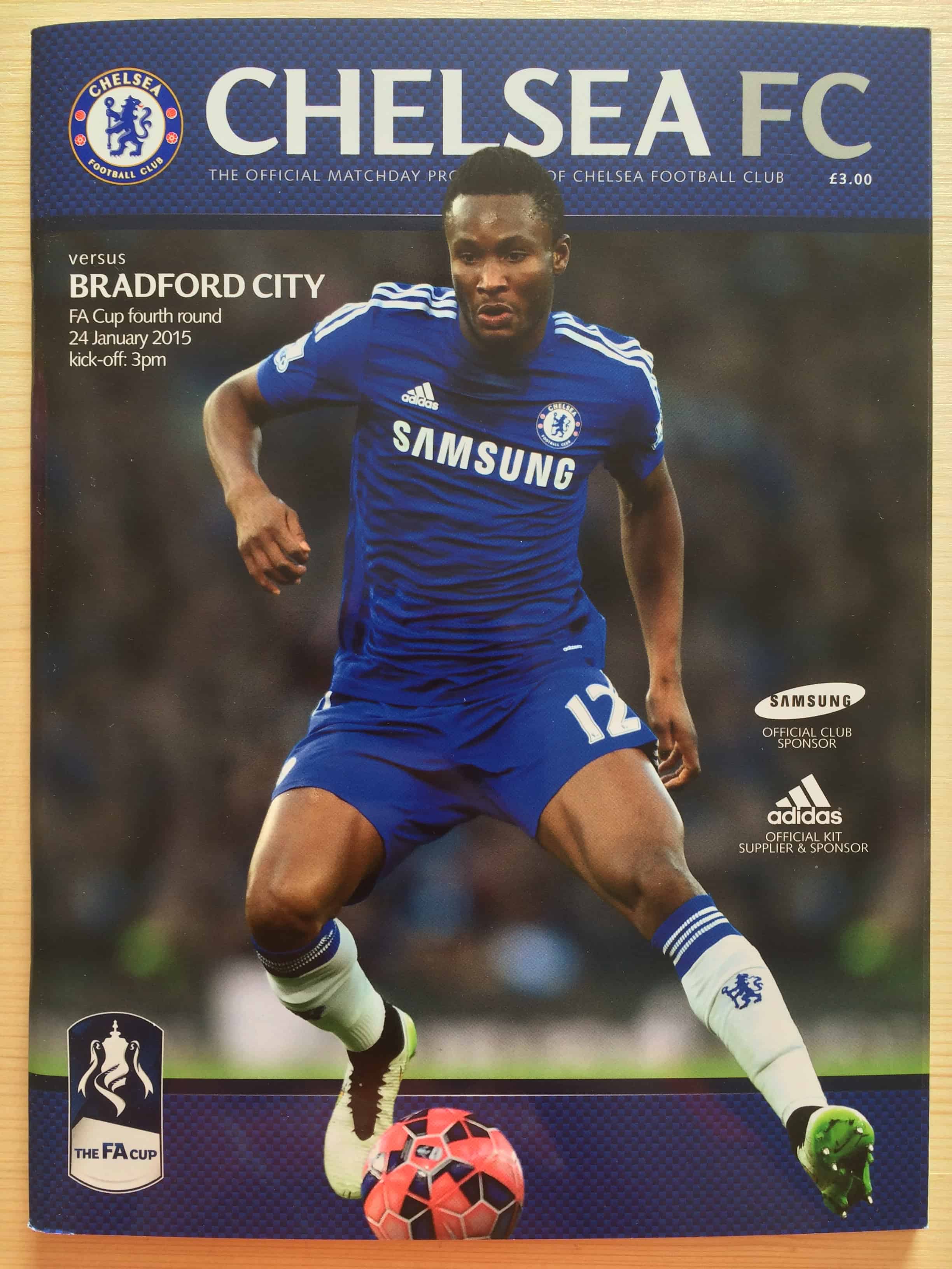 Chelsea FC v Bradford City FC